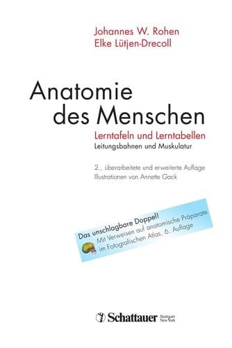 Anatomie des Menschen: Lerntafeln und Lerntabellen