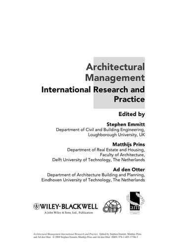 Architectural management