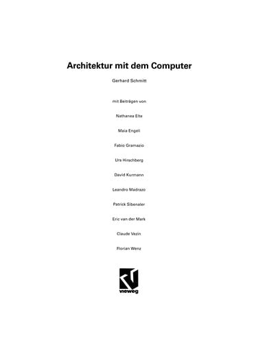 Architektur mit dem Computer