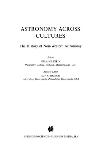 Astronomy Across Cultures