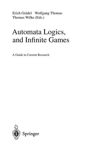 Automata, logics, and infinite games
