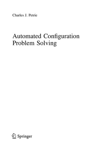 Automated Configuration Problem Solving