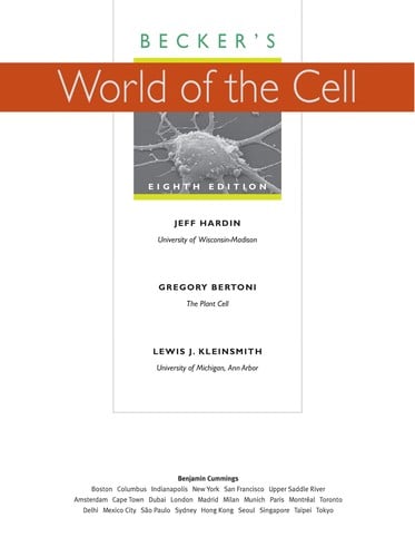 Becker's world of the cell