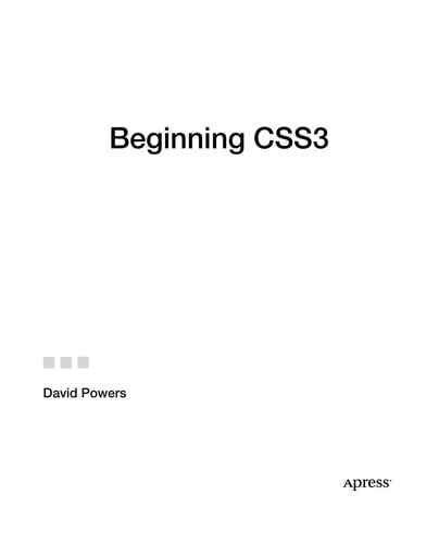 Beginning CSS3