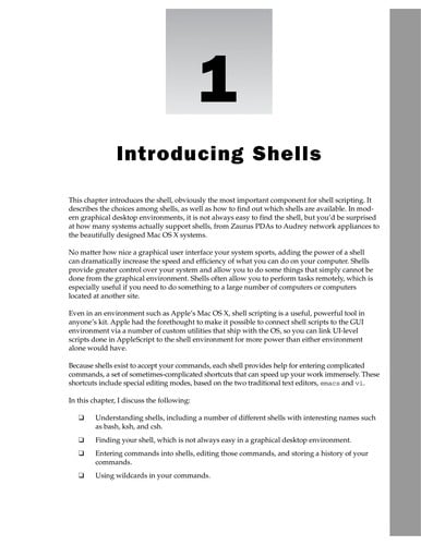 Beginning shell scripting