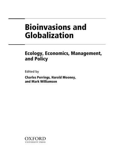 Bioinvasions and globalization