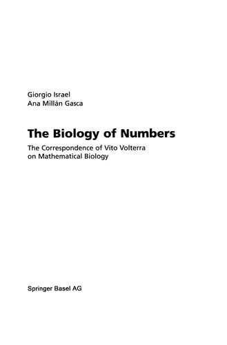 The Biology of Numbers