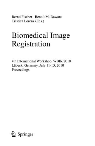 Biomedical Image Registration
