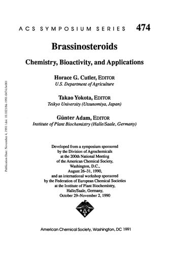 Brassinosteroids