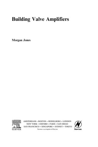 Building valve amplifiers