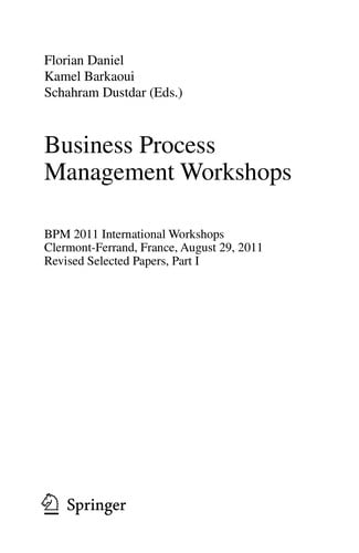Business Process Management Workshops