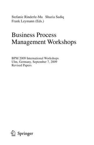 Business Process Management Workshops