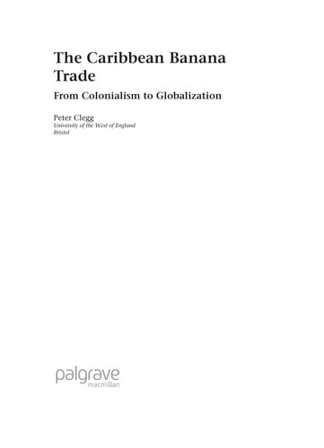 The Caribbean banana trade
