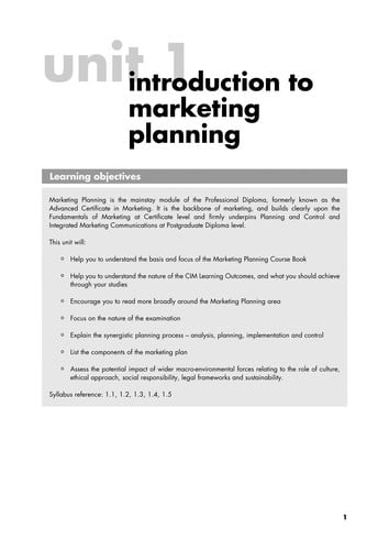 Marketing Planning 06