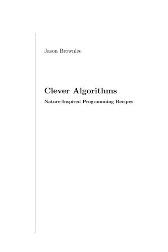 Clever algorithms