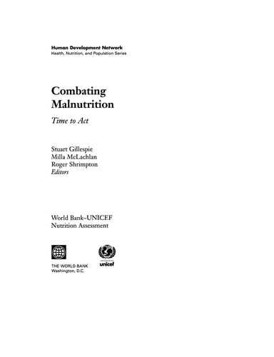 Combating malnutrition