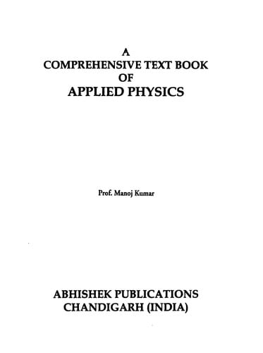 A comprehensive text book of applied physics