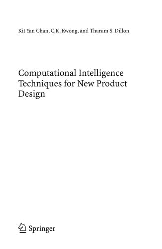 Computational Intelligence Techniques for New Product Design