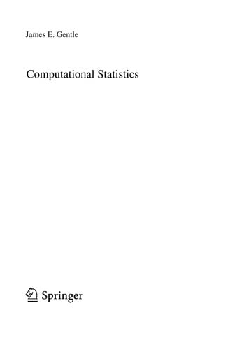 Computational statistics