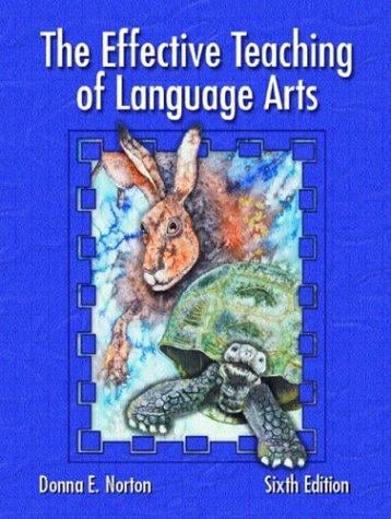 The effective teaching of language arts