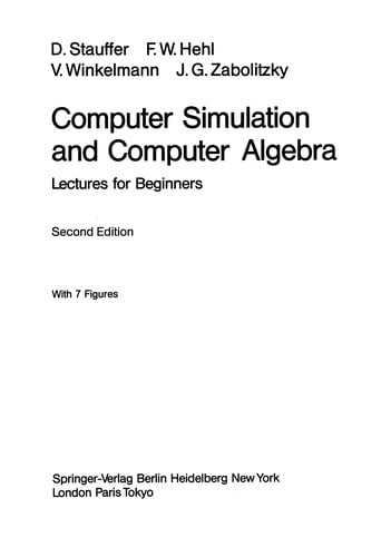 Computer Simulation and Computer Algebra