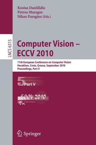 Computer Vision – ECCV 2010
