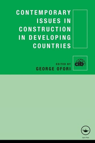 Contemporary issues in construction in developing countries
