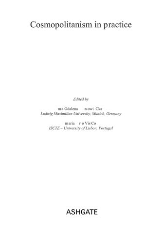 Cosmopolitanism in practice