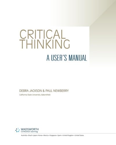 Critical thinking
