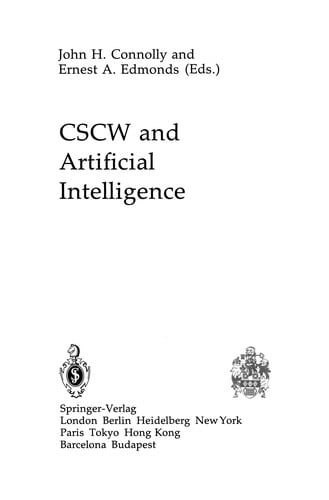 CSCW and Artificial Intelligence