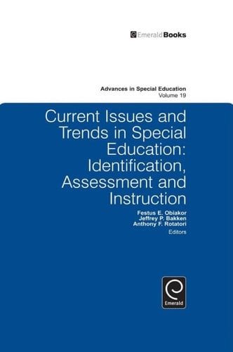 Current issues and trends in special education
