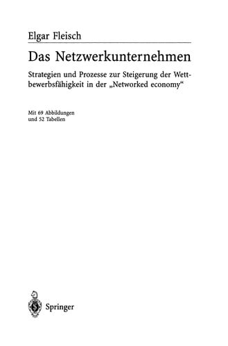 Das Netzwerkunternehmen