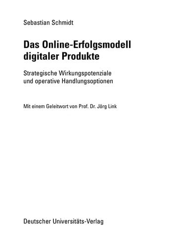 Das Online-Erfolgsmodell digitaler Produkte