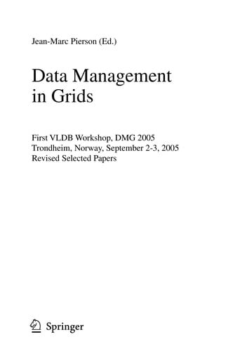 Data Management in Grids