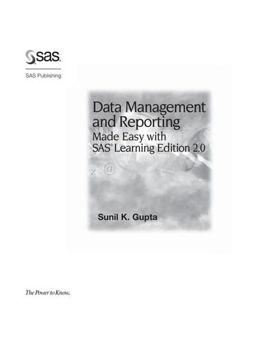 Data management and reporting