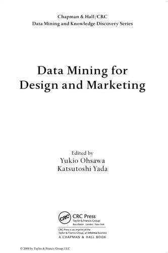 Data mining for design and marketing