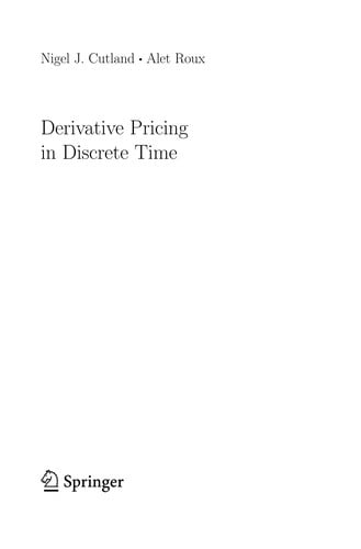 Derivative Pricing in Discrete Time