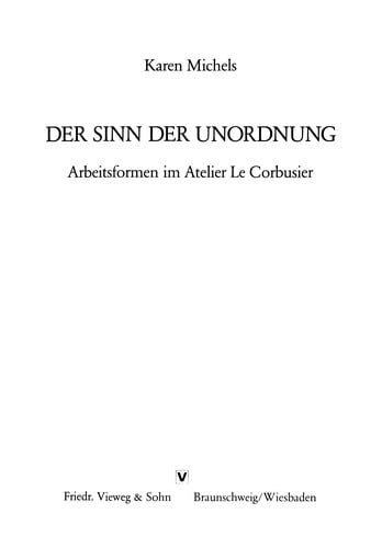 Der Sinn der Unordnung