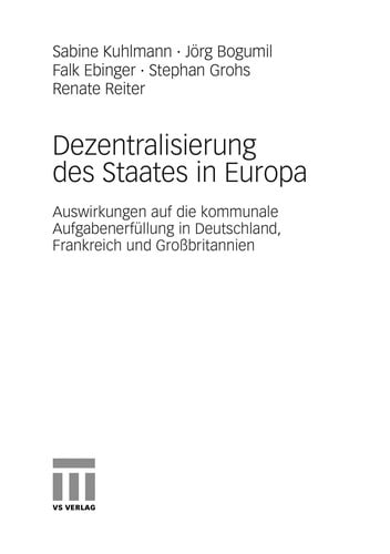 Dezentralisierung des Staates in Europa