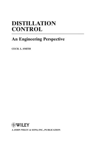 Distillation control