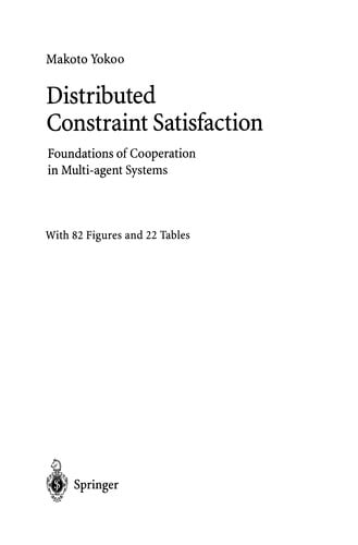 Distributed Constraint Satisfaction