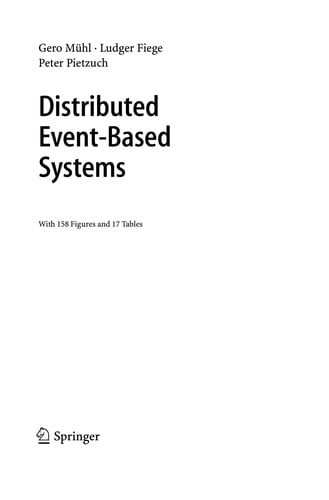 Distributed event-based systems