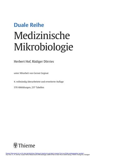 Medizinische Mikrobiologie