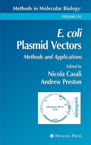 E. coli plasmid vectors
