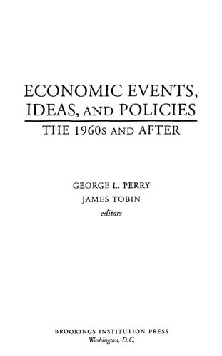 Economic events, ideas, and policies