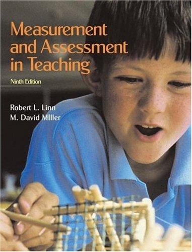 Measurement and assessment in teaching