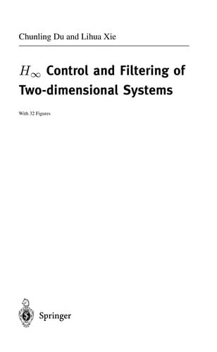 H[infinity] control and filtering of two-dimensional systems