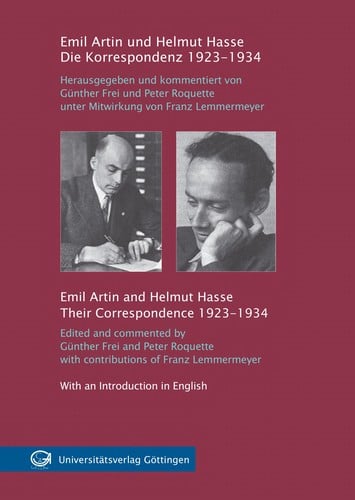 Emil Artin und Helmut Hasse
