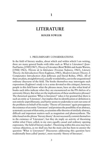 Encyclopedia of literature and criticism