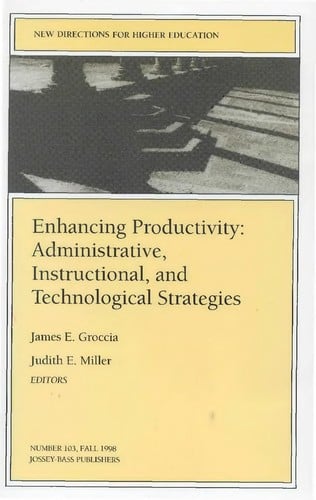 Enhancing productivity